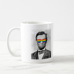 Gaybraham Lincoln Kaffemugg