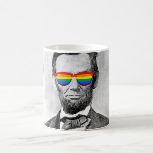 Gaybraham Lincoln Kaffemugg