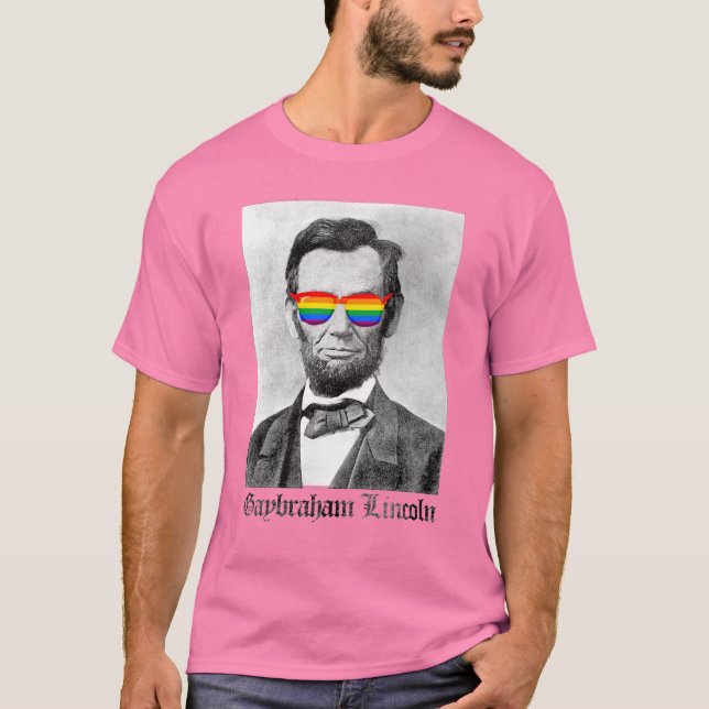GAYBRAHAM LINCOLN T SHIRT (Framsida)
