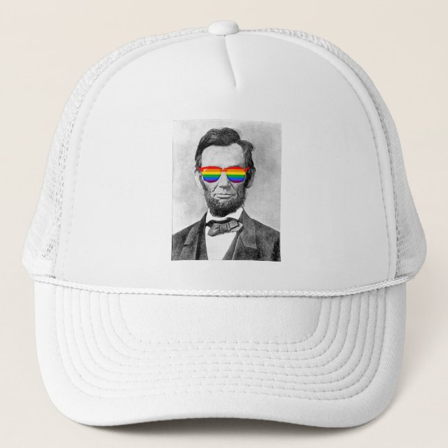 Gaybraham Lincoln Truckerkeps (Framsida)