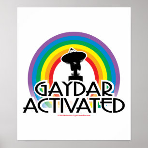 Gaydar aktiverade poster