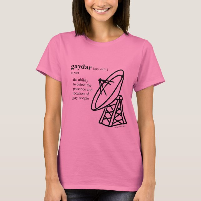 GAYDAR TEE (Framsida)