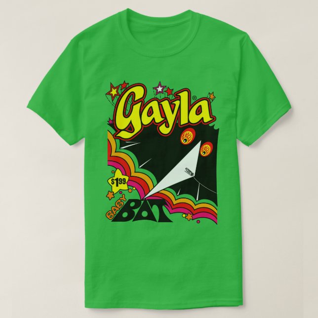 Gayla Kite Baby Fladdermus Light T Shirt (Design framsida)