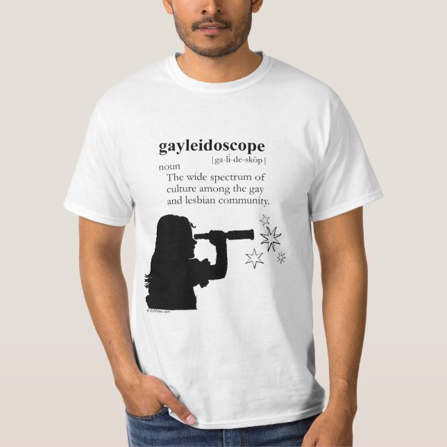 GAYLEIDOSKOP T SHIRT (Framsida)
