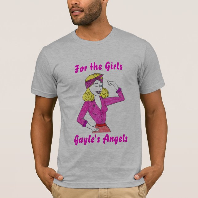 Gayles änglar - manar Tshirt T Shirt (Framsida)