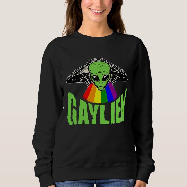 Gaylien Gay Bear  Pride For Men Women Cute Lgbtq   T Shirt (Framsida)