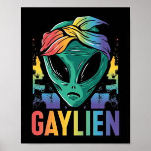 Gaylien i månaden Gay pride Poster