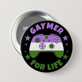 Gaymer för livets videospelskontroll knapp