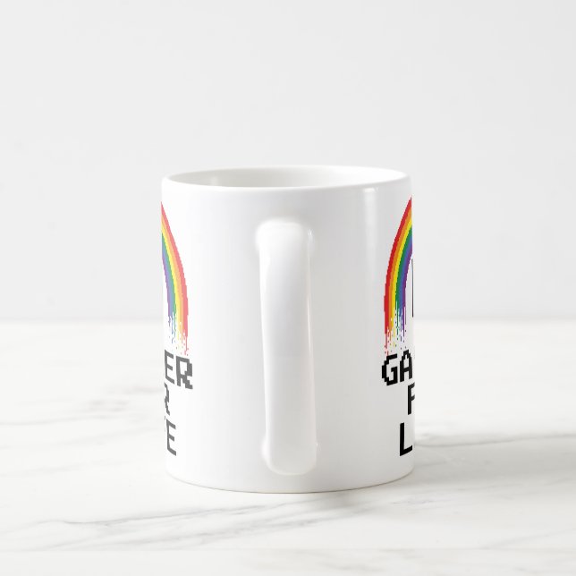 Gaymer för livmugg kaffemugg (Handtag)