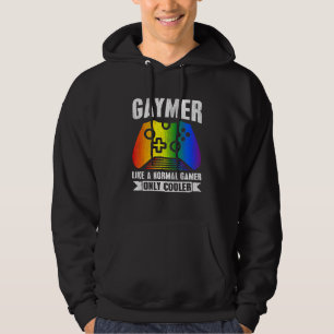 Gaymer Gamer Gay pride LGbt Matching Video Game Ga Hoodie
