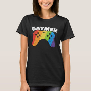 GayMer Gay-Flagga vid kontroll av hbt-gaytransgene T Shirt