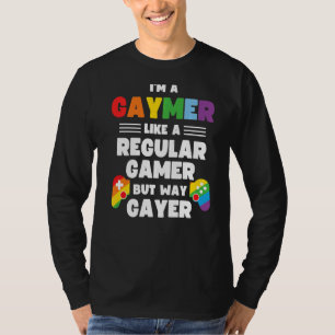 Gaymer Gay Gamer Lgbt Pride Rainbow Controller Ga T Shirt