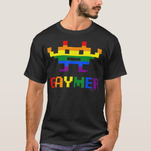 Gaymer Gay Spelare Spelande T Shirt