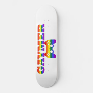 Gaymer, GGBTQ Gamers Gift Idea Mini Skateboard Bräda 18,5 Cm