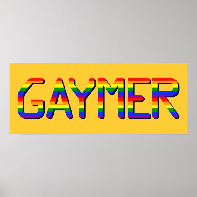 Gaymer Graphic Poster (Framsidan)