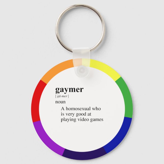 GAYMER NYCKELRING (Framsida)