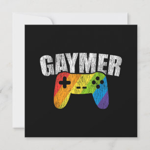 Gaymer Rainbow Flagga Gaming Lesbisk Gay Bisexual Spara Datumet