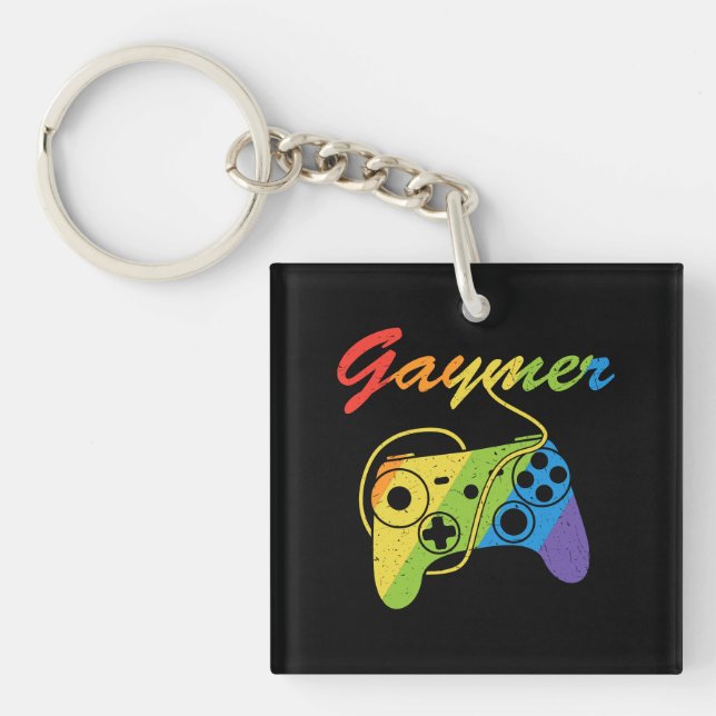 Gaymer | Rainbow Video Game Controller | Gaming (Framsidan)