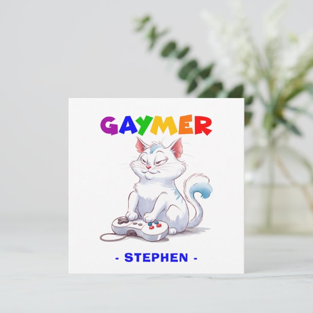 Gaymer - Regnbågsspel med konsol | LGBTQ (Stående Fram)