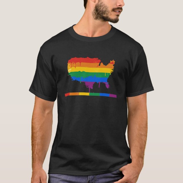 GAYMERICA TEE (Framsida)