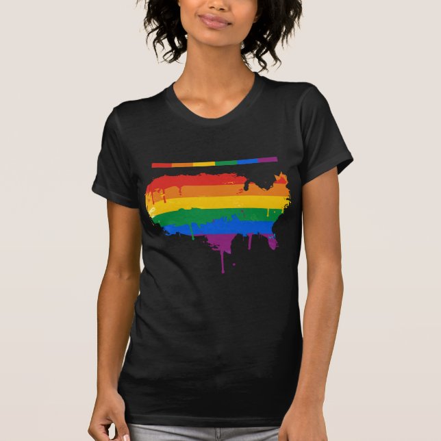 GAYMERICA TEE (Framsida)