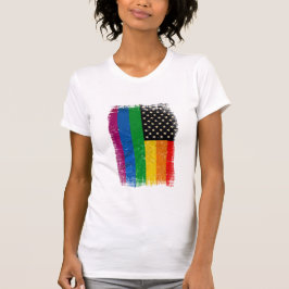 Gaymerican Pride Flag Vintage T Shirt