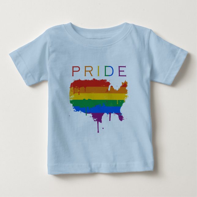 Gaymerican pride t-shirt (Framsida)