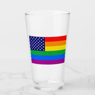 Gaymerikanskt Pride Glaskopp