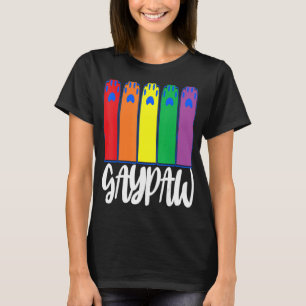 Gaypaw-djur som sorten och kärlek kärlek t shirt