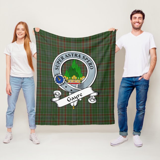Gayre Badge Tartan Play Fleecefilt (På plats)