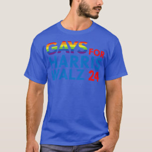 Gays for Walz 2024 T Shirt