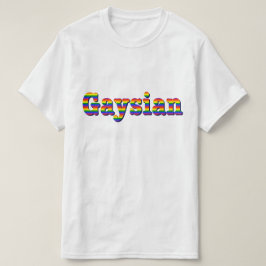 Gaysian Graphic Tee Shirt