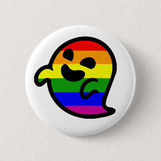 Gaysper- Gay pride spökemoji- LGTBI T-Shirt Knapp