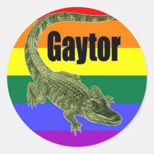 Gaytor Runt Klistermärke