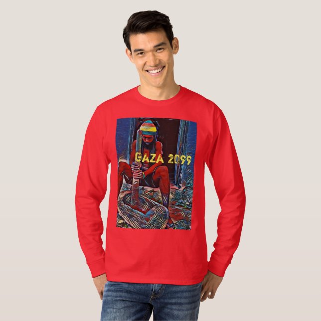 Gaza 2099: Fria Vybz Jamaica Tradition T Shirt (Hel framsida)