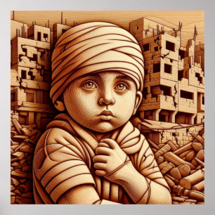 GAZA-BARN POSTER