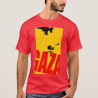 Gaza flygplan t-shirt