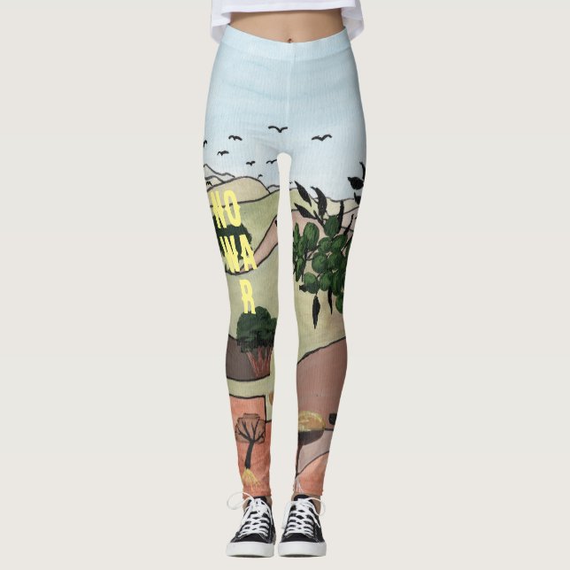 Gaza Peace Leggings (Framsida)