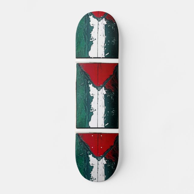 GAZA-REMSAN SKATEBOARD BRÄDA 21,5 CM (Framsida)
