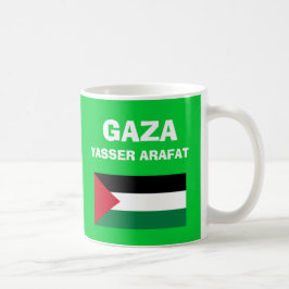 Gaza Strip* Yasser Arafat GZAInternational Kaffemugg
