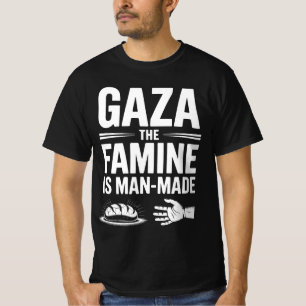 Gaza: Svälten är Mänskoskapad Politisk Australien T Shirt