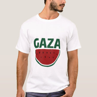 Gaza, vattenmelon färg, solidaritet mellan Europa  T Shirt