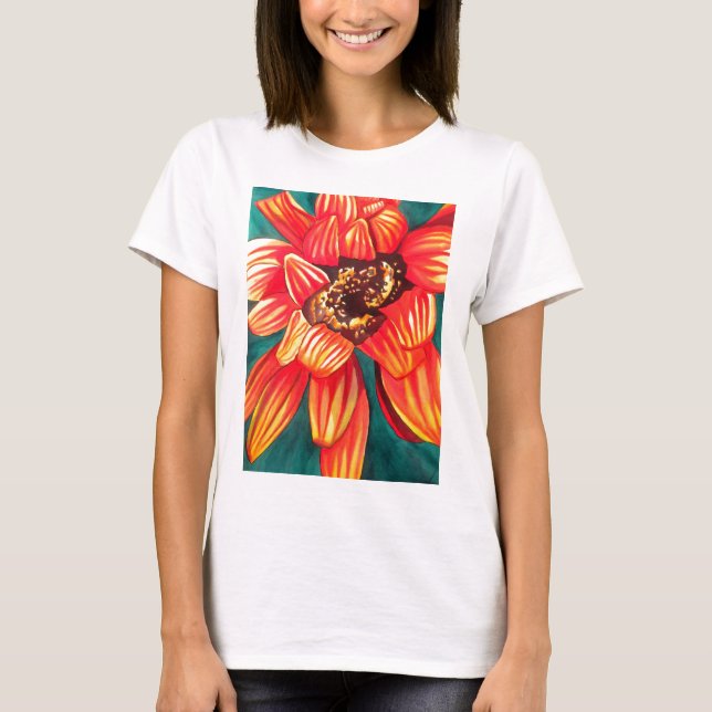 Gazania ökenblomma konst av Sacha Grossel T Shirt (Framsida)