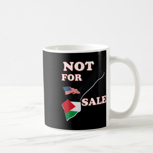 Gazaremsan Trump inte för försäljning Kaffemugg (Höger)
