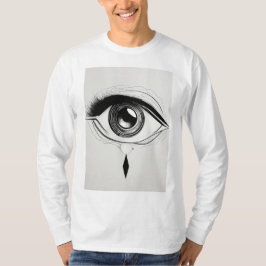 "Gaze Couture: Snyggt Öga Logotyp Tee" T Shirt
