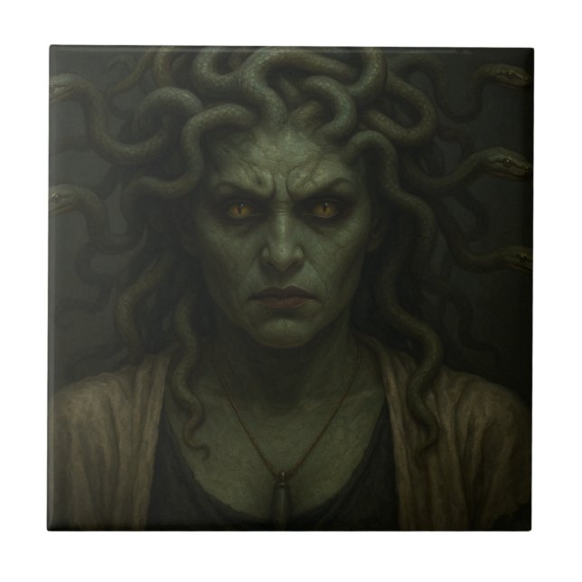 Gaze: Medusa Kakelplatta (Framsidan)