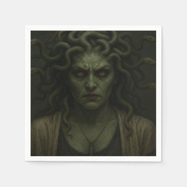 Gaze: Medusa Pappersservett (Framsidan)