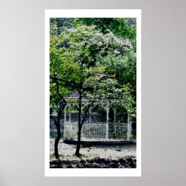 Gazebo Cubism Poster (Framsidan)