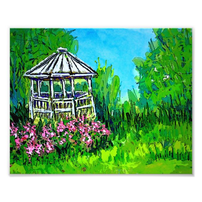 Gazebo Fototryck (Framsidan)