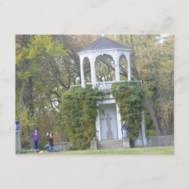 Gazebo i Allerton Park, IL Vykort